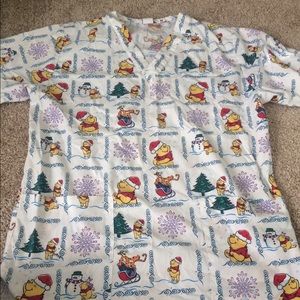 Christmas scrub top!!